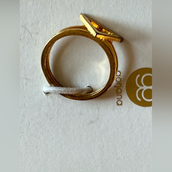 Gorjana Gold Geometric Ring - Picture 2 of 3